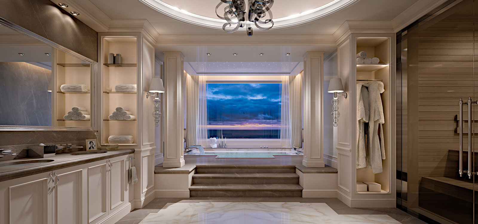 luxury bathroom